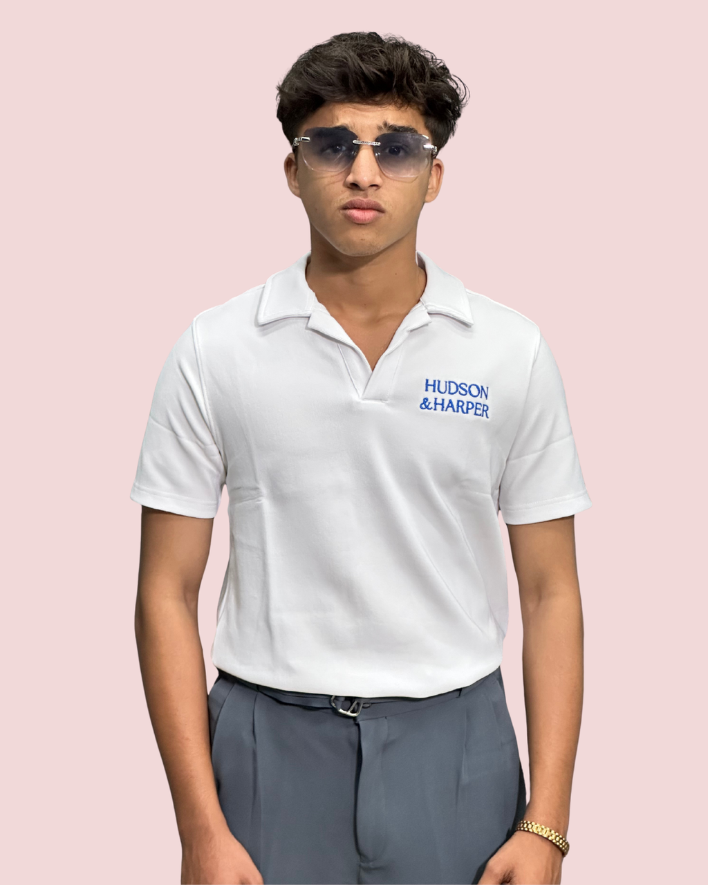 Open Collared Polo T-shirts