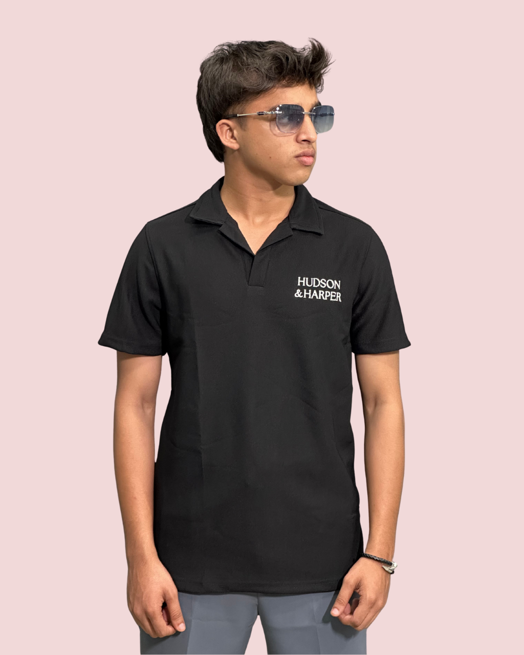 Open Collared Polo T-shirts