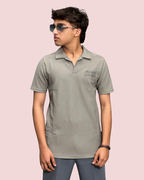 Open Collared Polo T-shirts