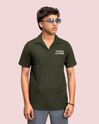 Open Collared Polo T-shirts